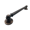 Bluevue Stainless Steel 304, 12" Stainless Steel Grab Bar, Oil Rubbed Bronze, Oil Rubbed Bronze BVGB-12-ORB